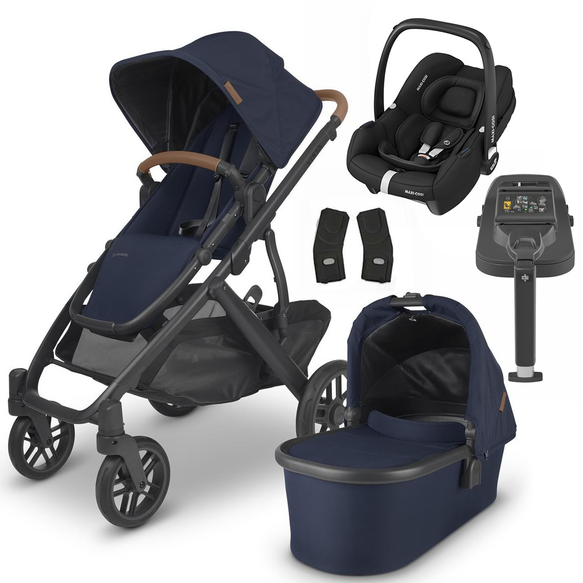 Navy blue uppababy store vista